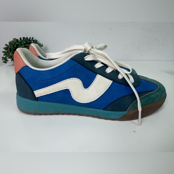 Masseys Women's Serena Sneakers Cobalt/Teal 7 - Picture 4 of 10